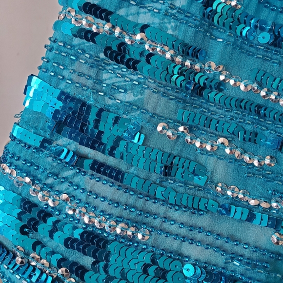 NWOT Scala Sequined Dress L - Picture 5 of 16